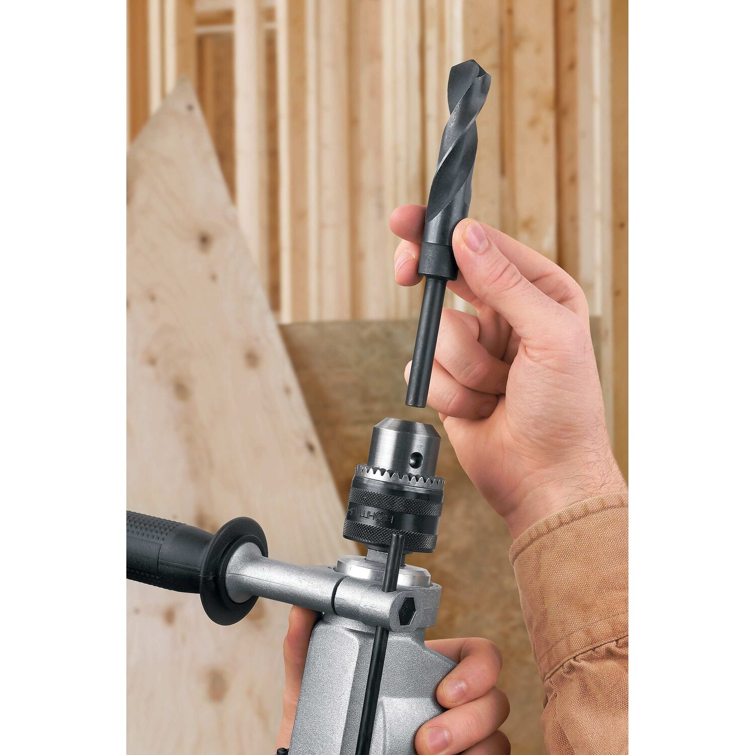 Broca helicoidal plateada y Deming de 3/4 pulg. x 5-7/8 pulg. recubierta en negro y dorado de alta velocidad - DW1625 DEWALT