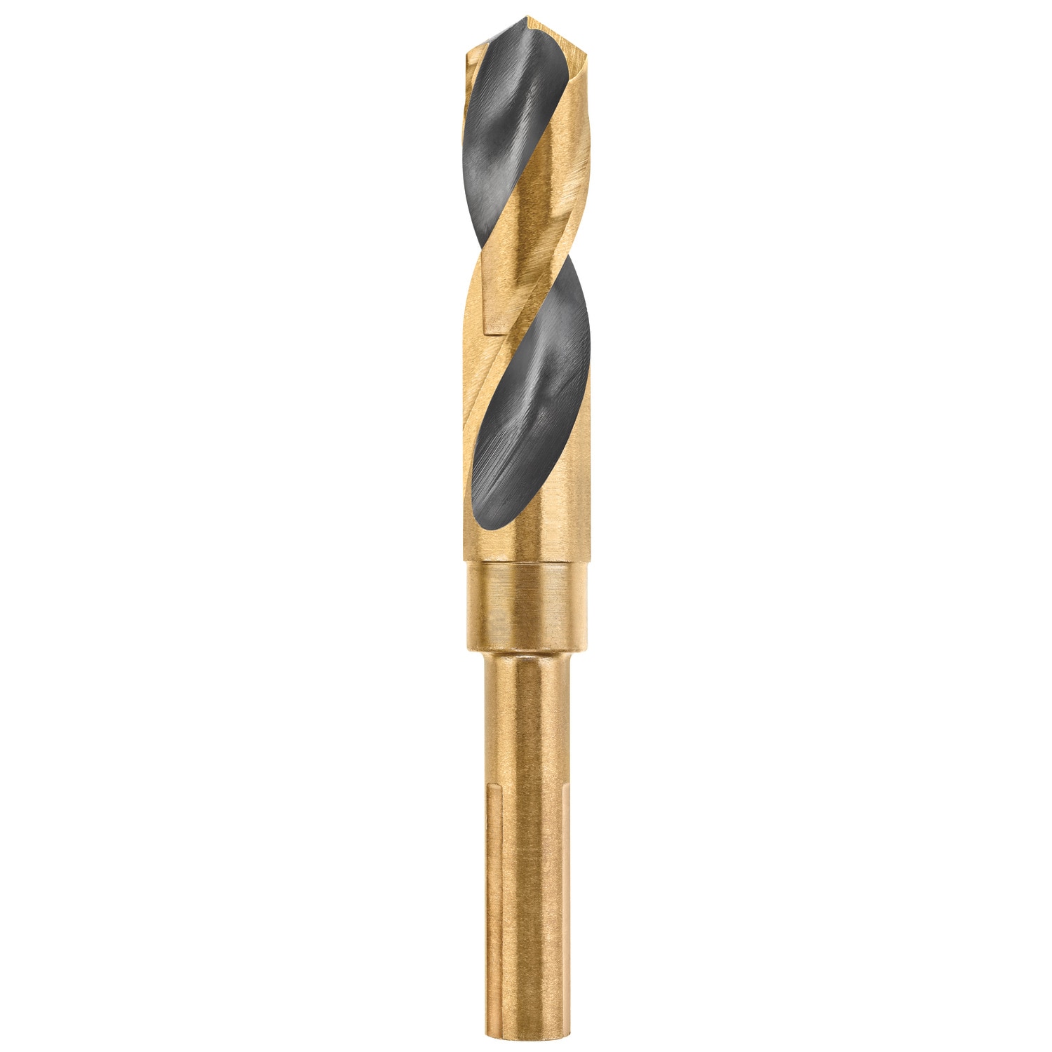Broca helicoidal plateada y Deming de 3/4 pulg. x 5-7/8 pulg. recubierta en negro y dorado de alta velocidad - DW1625 DEWALT