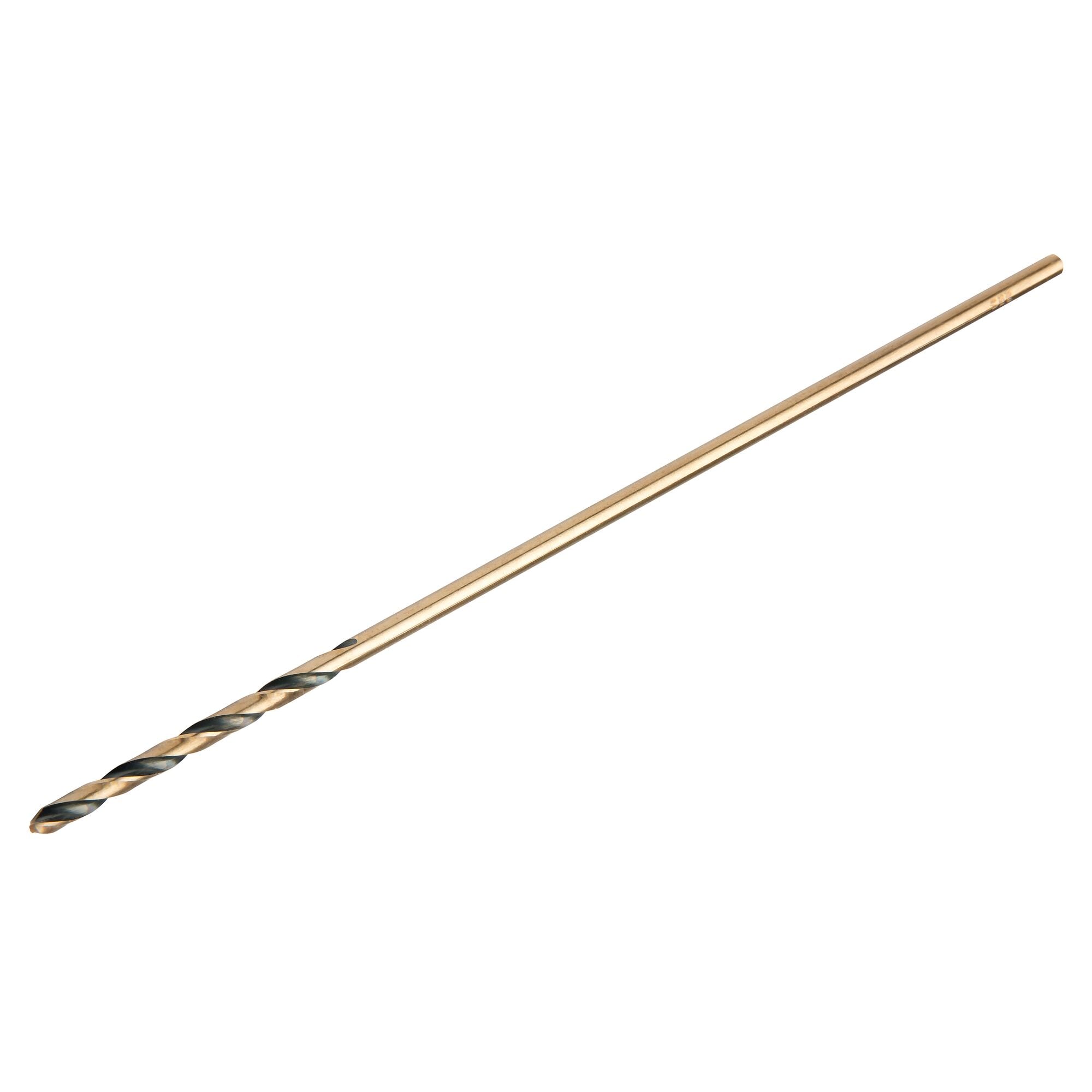 Broca helicoidal de longitud de aeronave recubierta de negro y dorado de 1/8 pulg. x 6 pulg. de DEWALT - DW1603