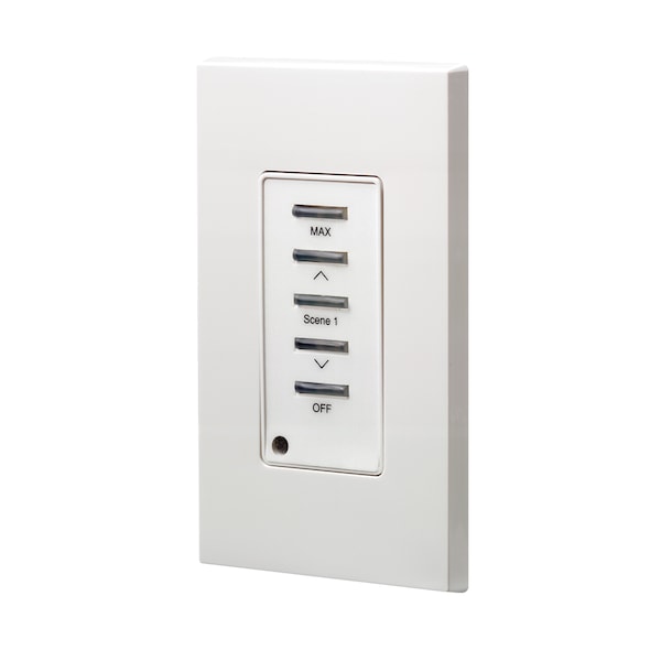 Leviton CONTROLES DE ILUMINACIÓN WH D4200 1PR INCR/LOMAX/APAGADO REM STN 5B1G - D42P1-RLW