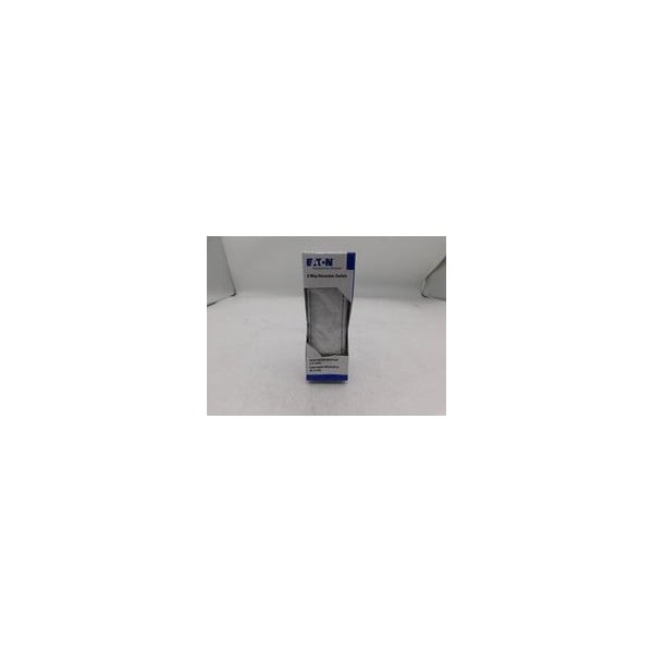 Interruptores de luz y regulador Eaton Rocker 20A 277V blanco 3 vías - 7623W-BX-LW