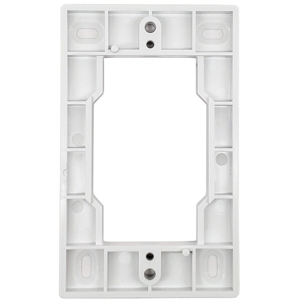 Kit de placa base empotrada y de montaje superficial para EnOcean 902 MHz para WWS2-EN3, blanco - AWSTFM