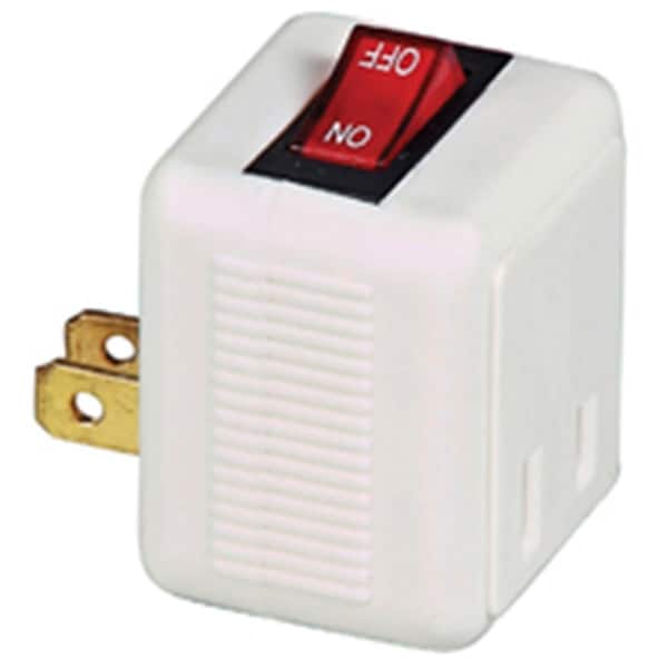 Eaton Wiring Devices Cooper Wiring 3446671 Plug In Switch - Blanco - 3446671