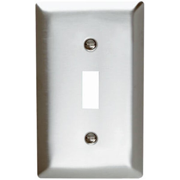 Nextgen SS1CC25 Toggle Stainless Steel Wall Plate, 1 Gang - NE601470