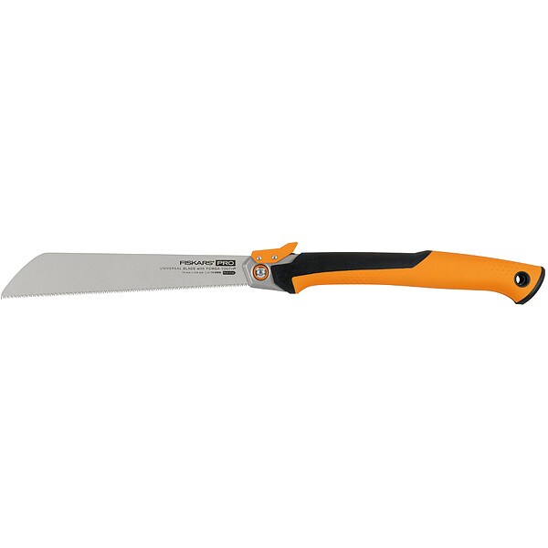 Fiskars Hand Saw, 10 in Blade L, PVC/Wood - 730510-1001