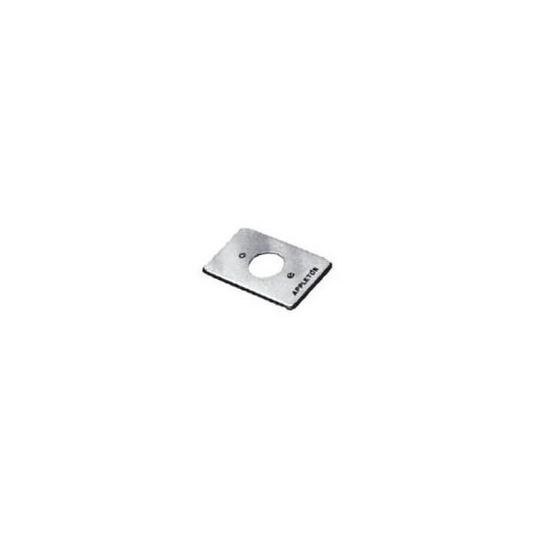 Placa de pared para Condulets & Unilets de Appleton Electric, 25PK - FSK-1R-Q