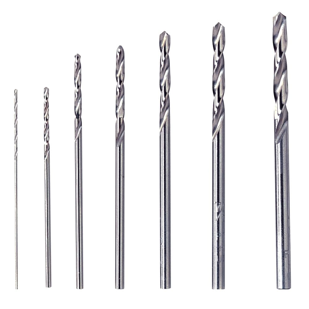 Dremel Juego de Brocas de Acero de Alta Velocidad de 7 Piezas de Longitud Jobber - 5000628-01