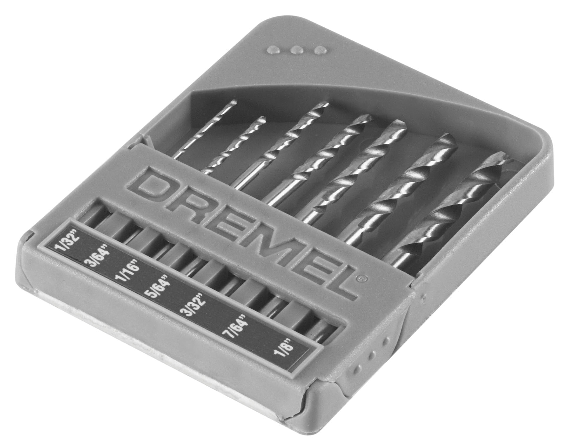 Dremel Juego de Brocas de Acero de Alta Velocidad de 7 Piezas de Longitud Jobber - 5000628-01
