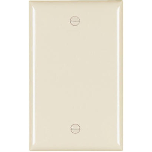 Placa de Pared en Blanco de Nailon Nextgen TP13LACC30, 1 Puerto, Color Almendra Claro - NE570272