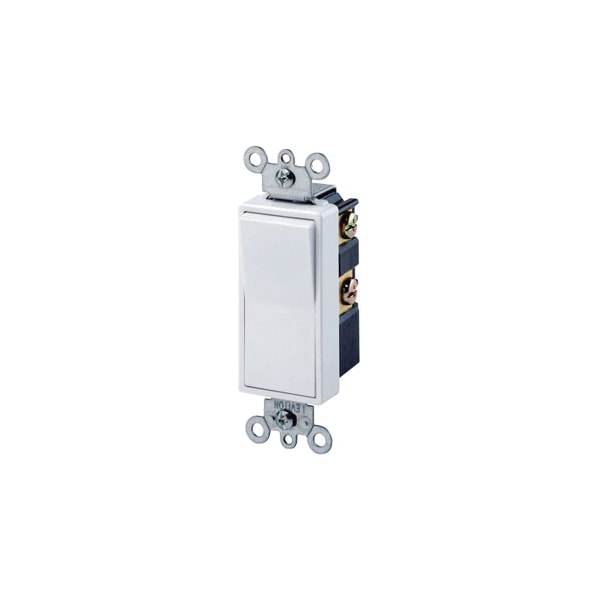Interruptor basculante 15A 120-277V Dec 4 vías con iluminación Ivory - 5614-2I