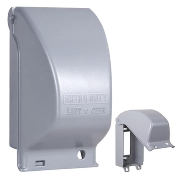 Cubierta de salida vertical de metal gris Raco MX3200 - 167093