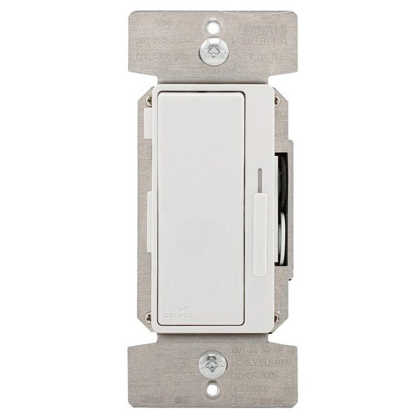 Eaton Wiring Devices DIMMER ALLLOAD DECO SGL RB W - DUL06P-C6-KB-L