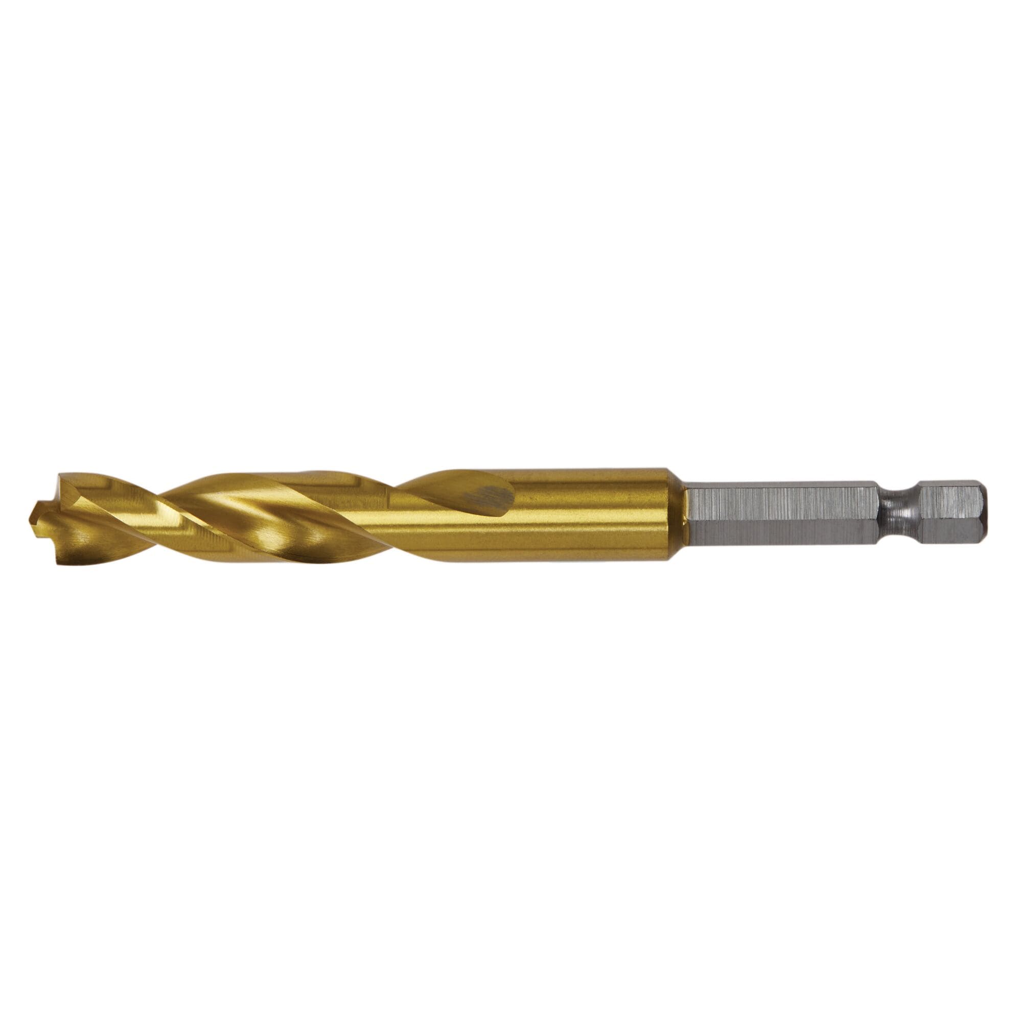 Broca helicoidal de alto rendimiento DEWALT 7/16 pulgadas x 6 pulgadas con revestimiento de nitruro de titanio - DD5128