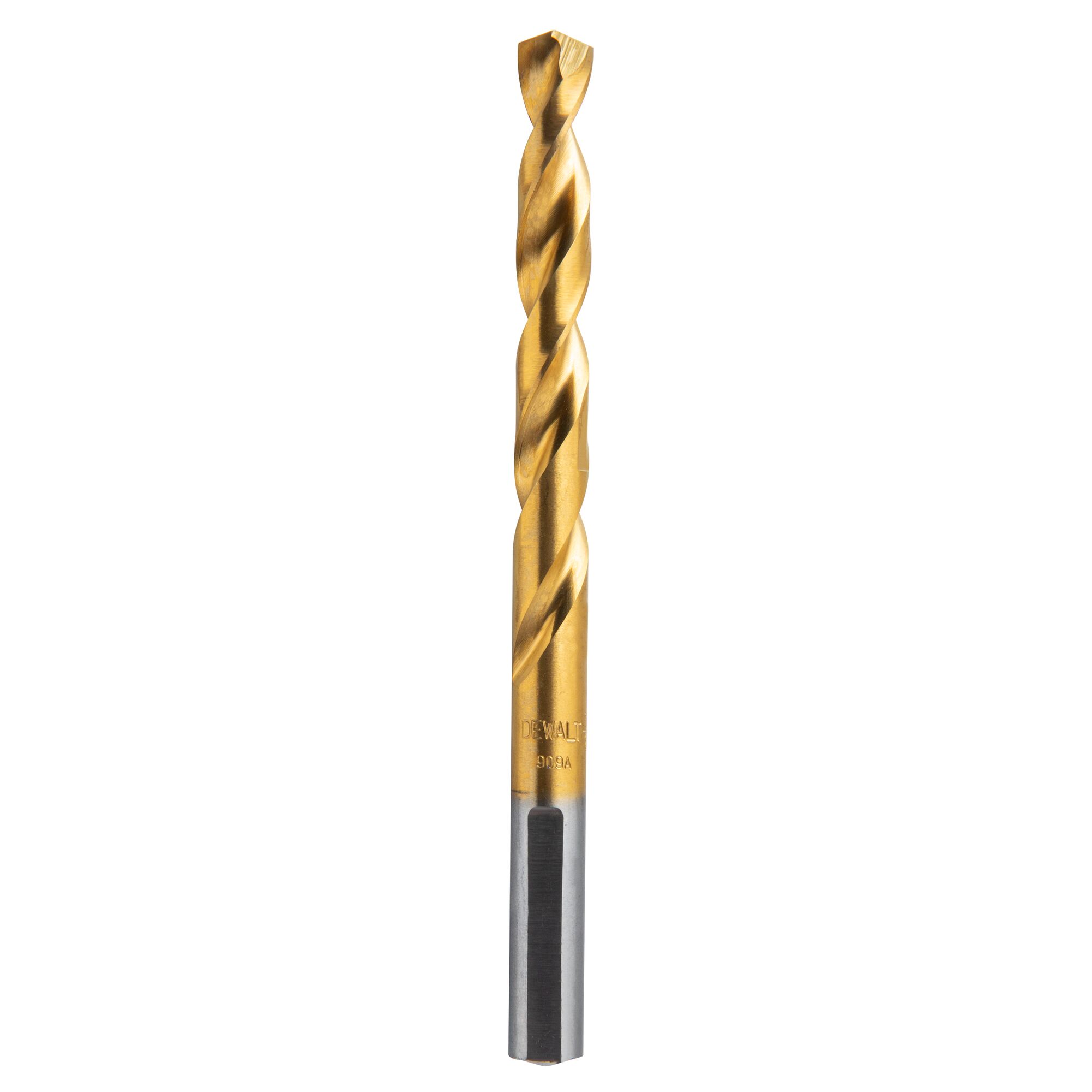 Broca helicoidal de longitud general recubierta con nitruro de titanio DEWALT 3/8 pulgadas x 5-7/8 pulgadas - DW1324