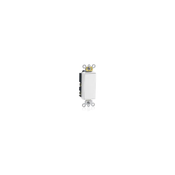 Interruptor basculante Leviton 15A 120 277V SPDT Dec Sw Blanco - 5657-2W