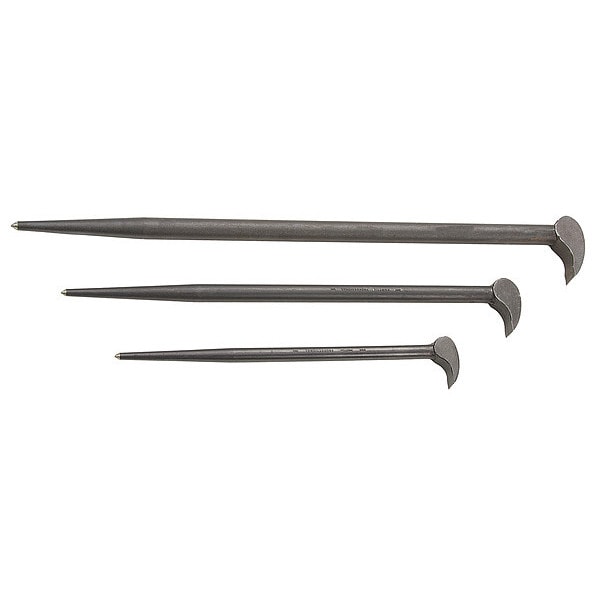 Stanley Pry Bar Set, Pieces 3, Alloy Steel - J2138
