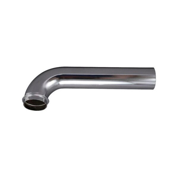 B & K 30300LCCPK 1.25 x 12 pulgadas Codo de Pared de Latón con Placa de Cromo - BA158625