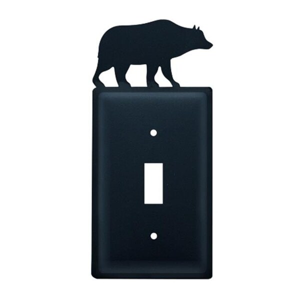 Cubierta de interruptor de oso Village Wrought Iron ES-14