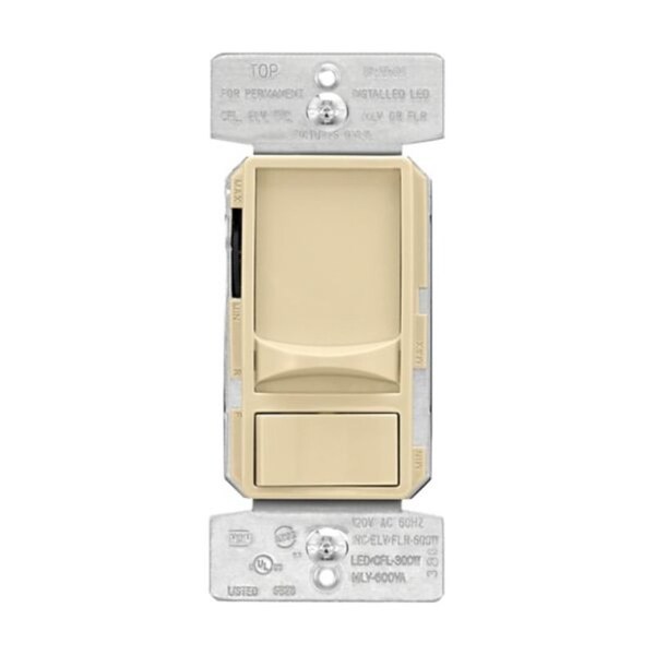 Eaton Wiring Devices REGULADOR DE LUZ DESLIZABLE AL LED MARFIL 300W - SUL06P-V-KB-L