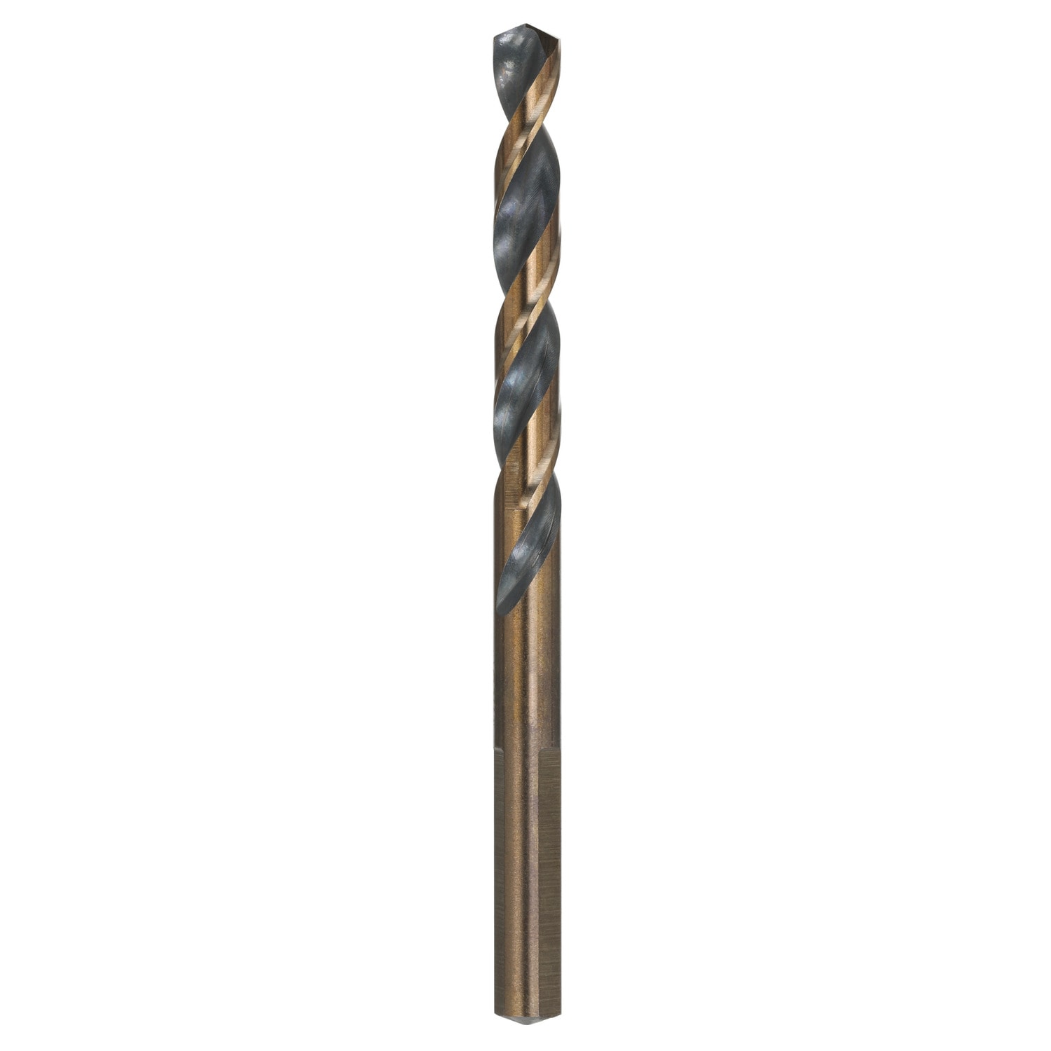 Broca helicoidal de longitud estándar DEWALT DEWALT 11/32 pulgadas x 4-7/8 pulgadas con recubrimiento negro y dorado de acero de alta velocidad - DW1122