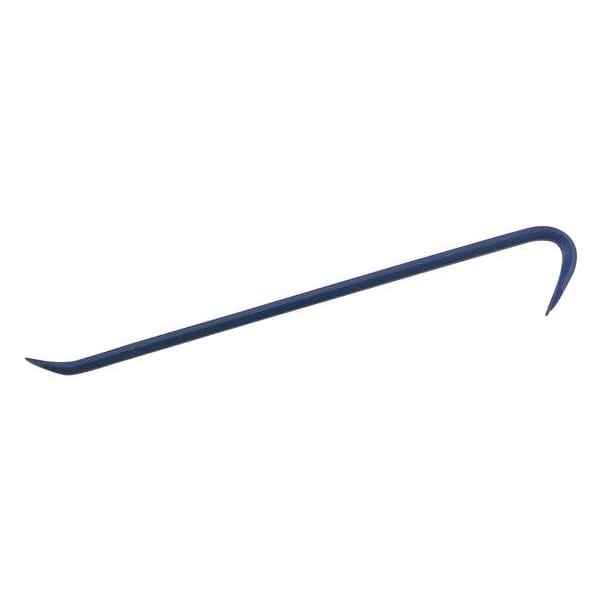 Westward Gooseneck Wrecking Bar, 30 In, 3/4 In Dia - 3FE93
