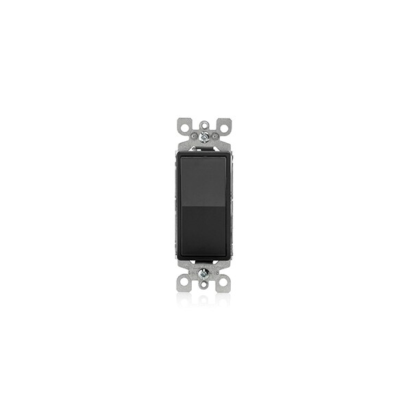 Interruptor basculante Leviton 15A 120 277V Dec Dp Sw Negro - 5602-2E