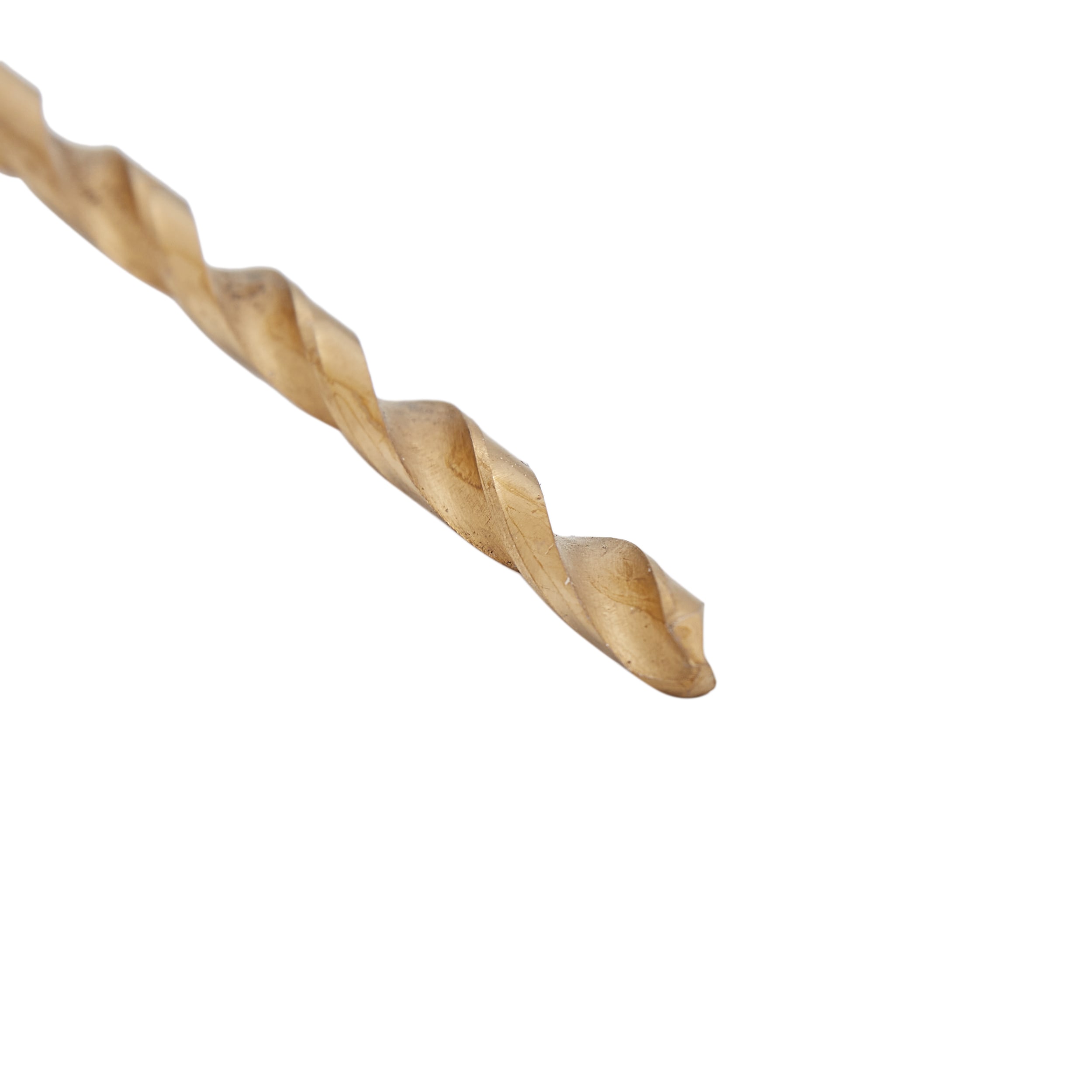 Broca helicoidal de longitud para trabajo Kobalt 3/16 pulgadas x 3-3/4 pulgadas recubierta de titanio HSS - 80858