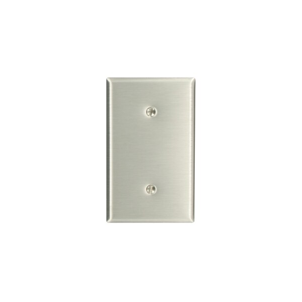 Placa de pared sencilla Leviton en blanco - 84019