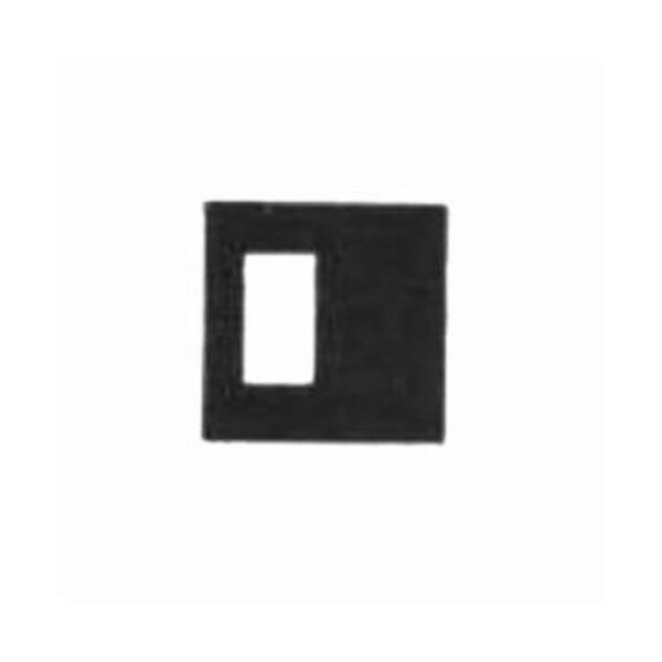 Placa Mulberry de acero inoxidable 430, acabado satinado - 97422