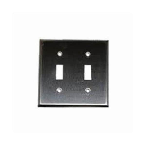 Placa Mulberry de acero inoxidable 430, acabado satinado - 97072