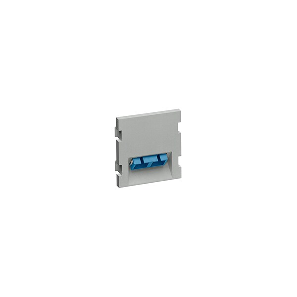 Leviton WALLPLATES ADPT DPLX SC 2U ANG GY - 41292-2CG