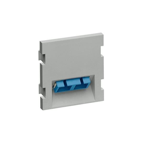 Leviton WALLPLATES ADPT DPLX SC 2U ANG GY - 41292-2CG