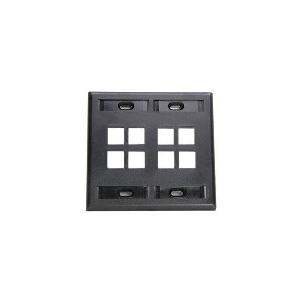 Leviton Número de Módulos: 2 Plástico de Alto Impacto, Negro - 42080-8EP