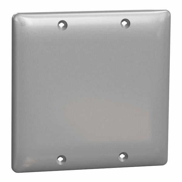Placa ciega Square D, serie X, 2 módulos, gris, mate - SQWS140002GY