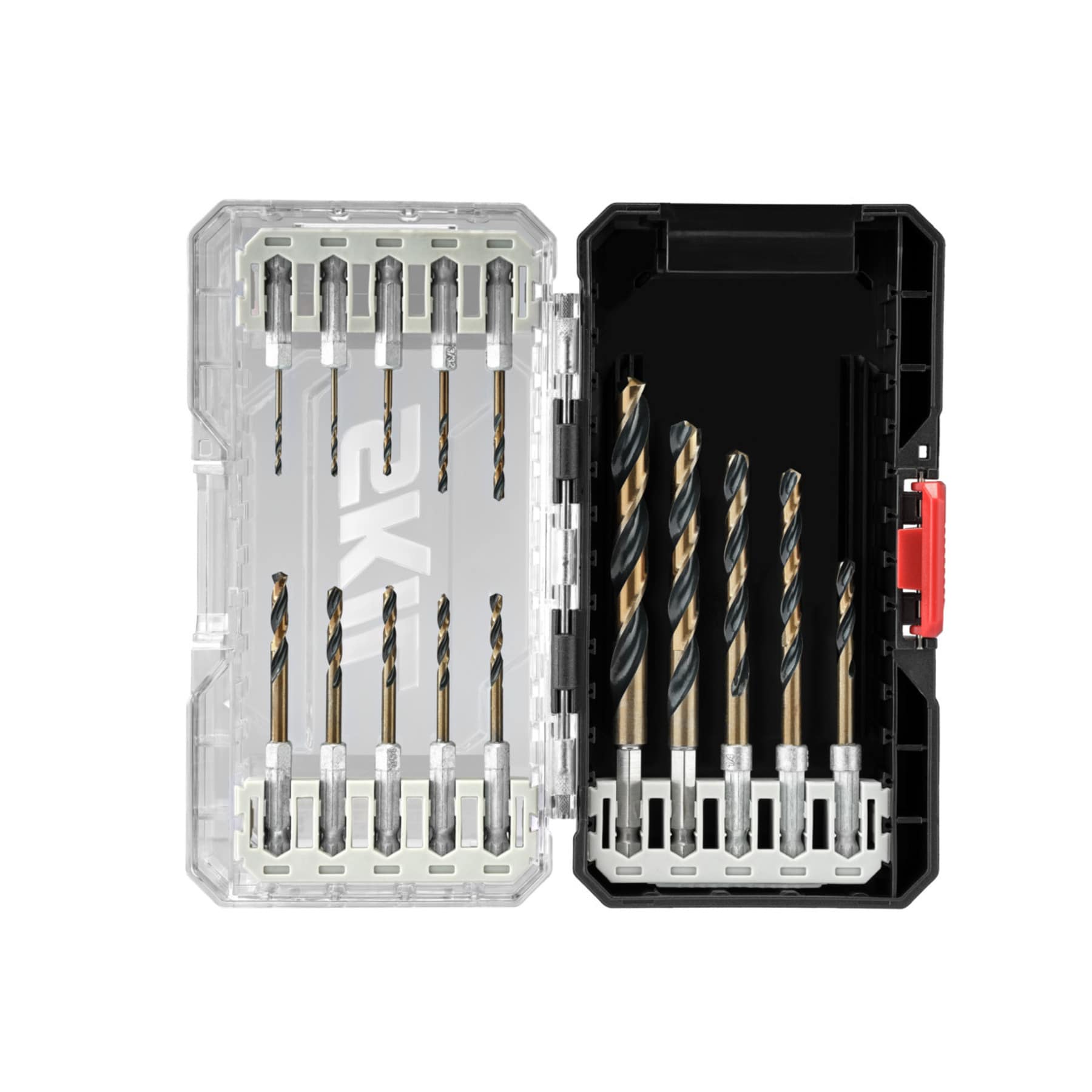 SKIL SKIL Conjunto de brocas para taladros helicoidales recubiertas de negro y dorado de 15 piezas de longitud de máquina - TDB5000