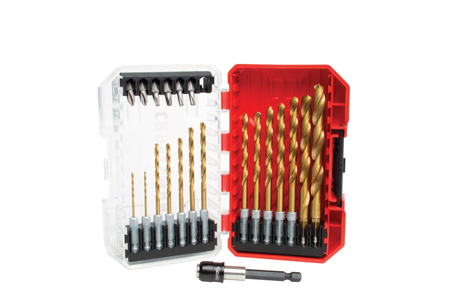 CONJUNTO DE 21 PIEZAS DE BROCAS DE TALADRO DE ACERO ALTA VELOCIDAD REVESTIDO CON TITANIO NITRURO SURTIDAS - CMAM3211
