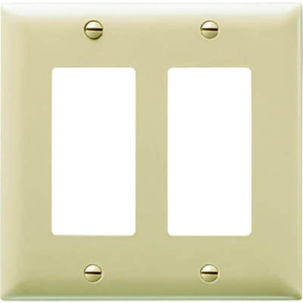 Placa de pared de urea Nextgen SP262IU, 2 módulos, marfil - NE586412