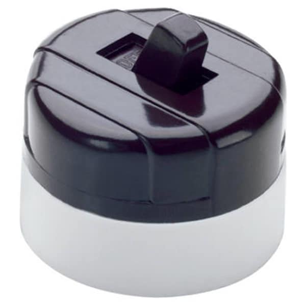 Interruptor de superficie de un solo polo Yhior 735CC10; Marrón - YH698511