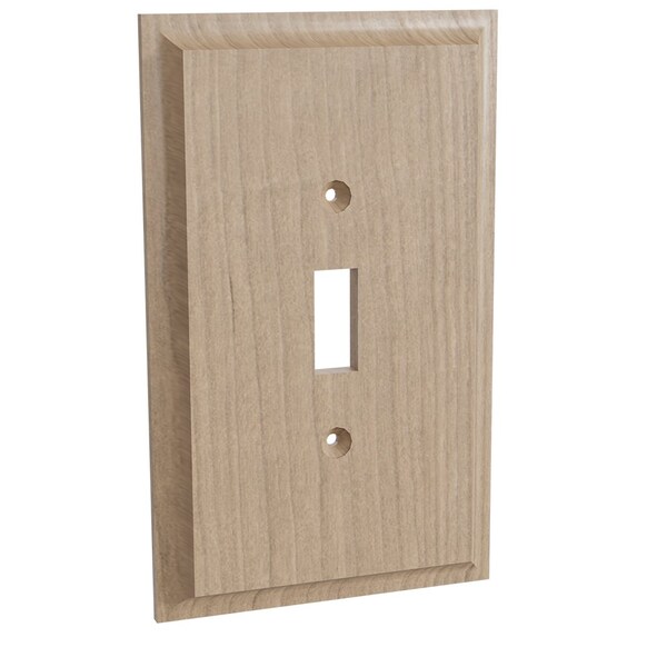 Placa de interruptor de luz sencilla - Cerezo - 01450001CH1