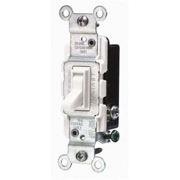 Gorgeousglow White Commercial Grade AC Quiet Switches Toggle - GO337117