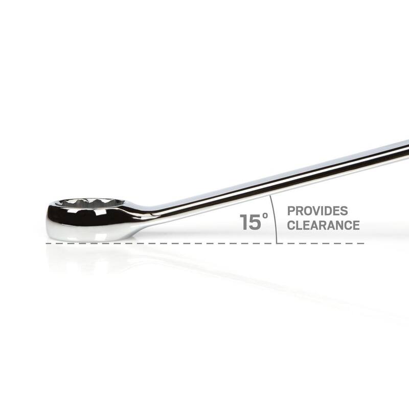 Juego de llaves combinadas TEKTON de 1/4 a 1 pulgada (15 piezas) - WCB90106