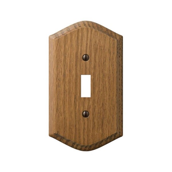 Placa de pared de palanca única Livewire Country Wood roble - LI147925