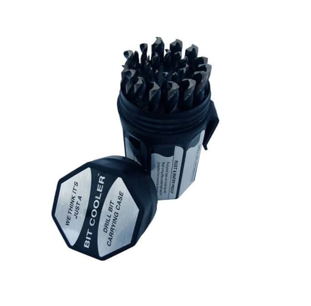 Broca America 29 piezas Juego de brocas HSS revestidas de óxido negro de longitud estándar - DWD29J-PC