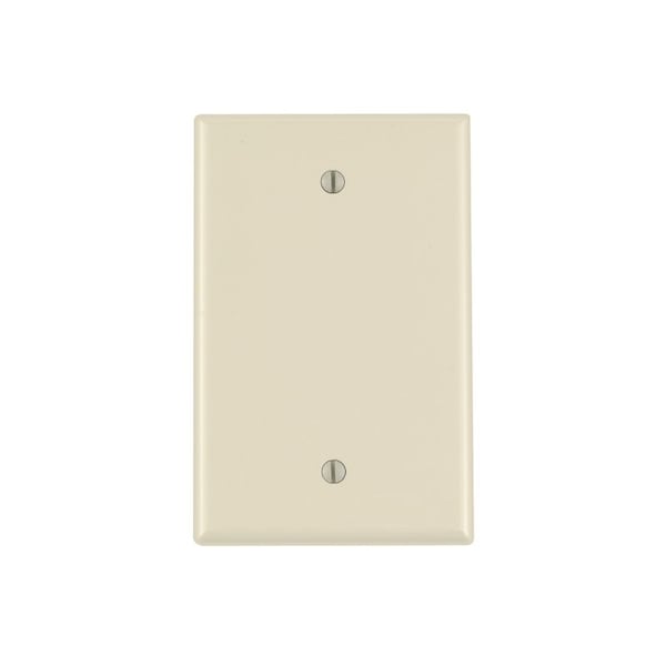 Leviton Leviton Ivory 1 gang Nylon Blank Wall Plate 1 pk - 0PJ13-00I
