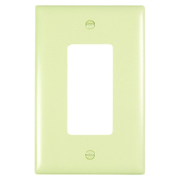 Placa de pared de nylon Nextgen TPJ26I, 1 Gang, marfil - NE831124