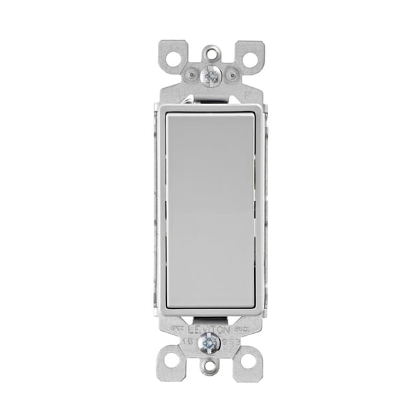 Interruptor basculante de tres polos Ezgeneration 15A Decora gris claro - EZ3300385