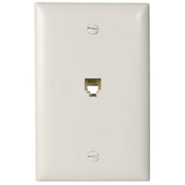 Placa de Pared Nextgen TPTE1WCC12, 1 Ranura, Color Blanco - NE569171