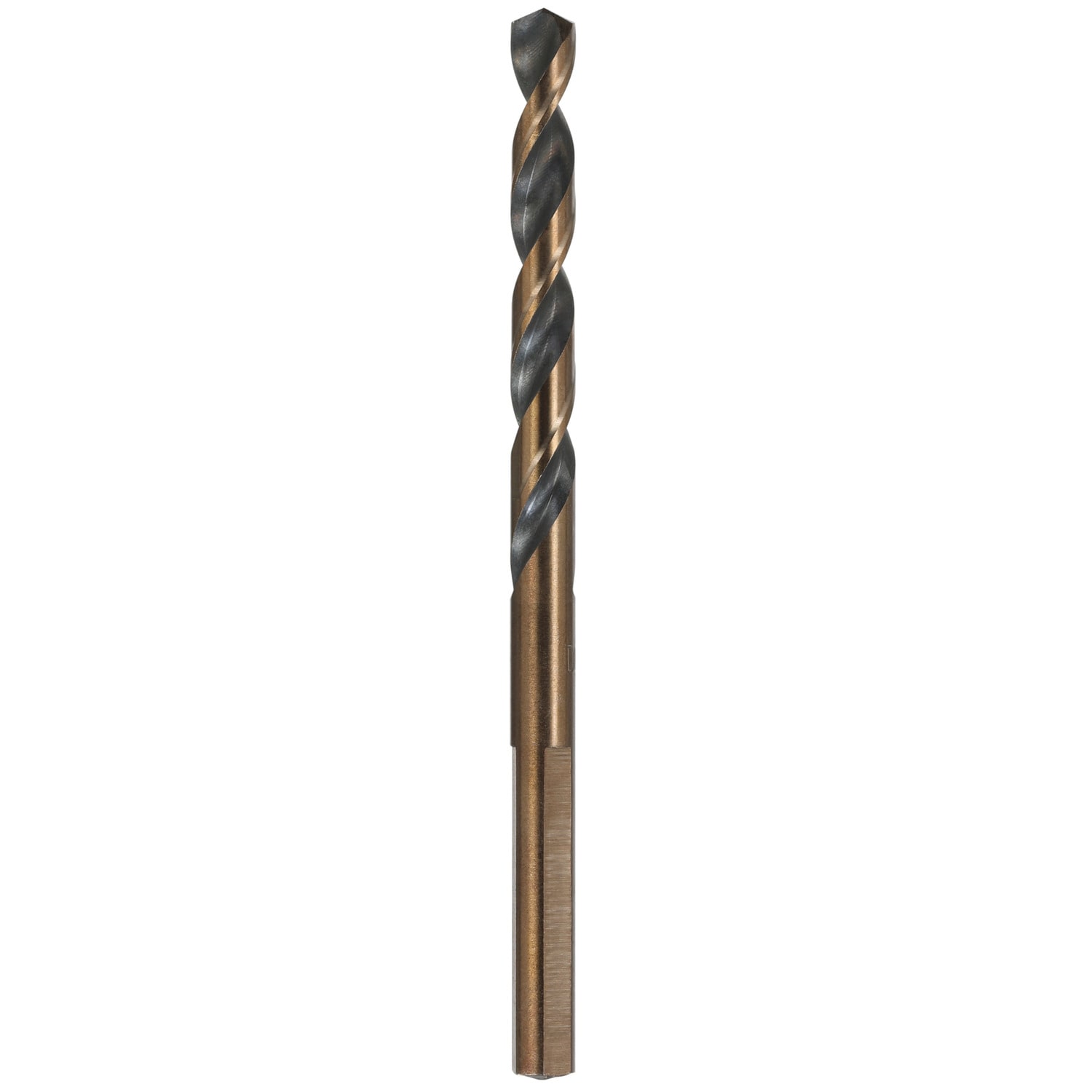DEWALT Broca helicoidal de longitud estándar recubierta en negro y dorado de 17/64 pulgadas x 4-3/16 pulgadas - DW1117
