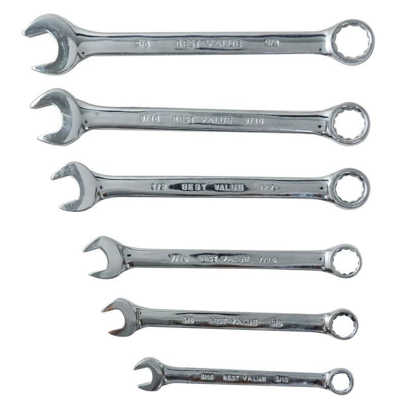 Set de llaves combinadas de mejor valor (6 piezas) - H420404