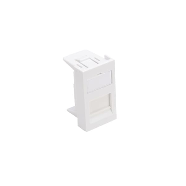 Placas de pared aislantes 45x22.5 1 puerto blanca